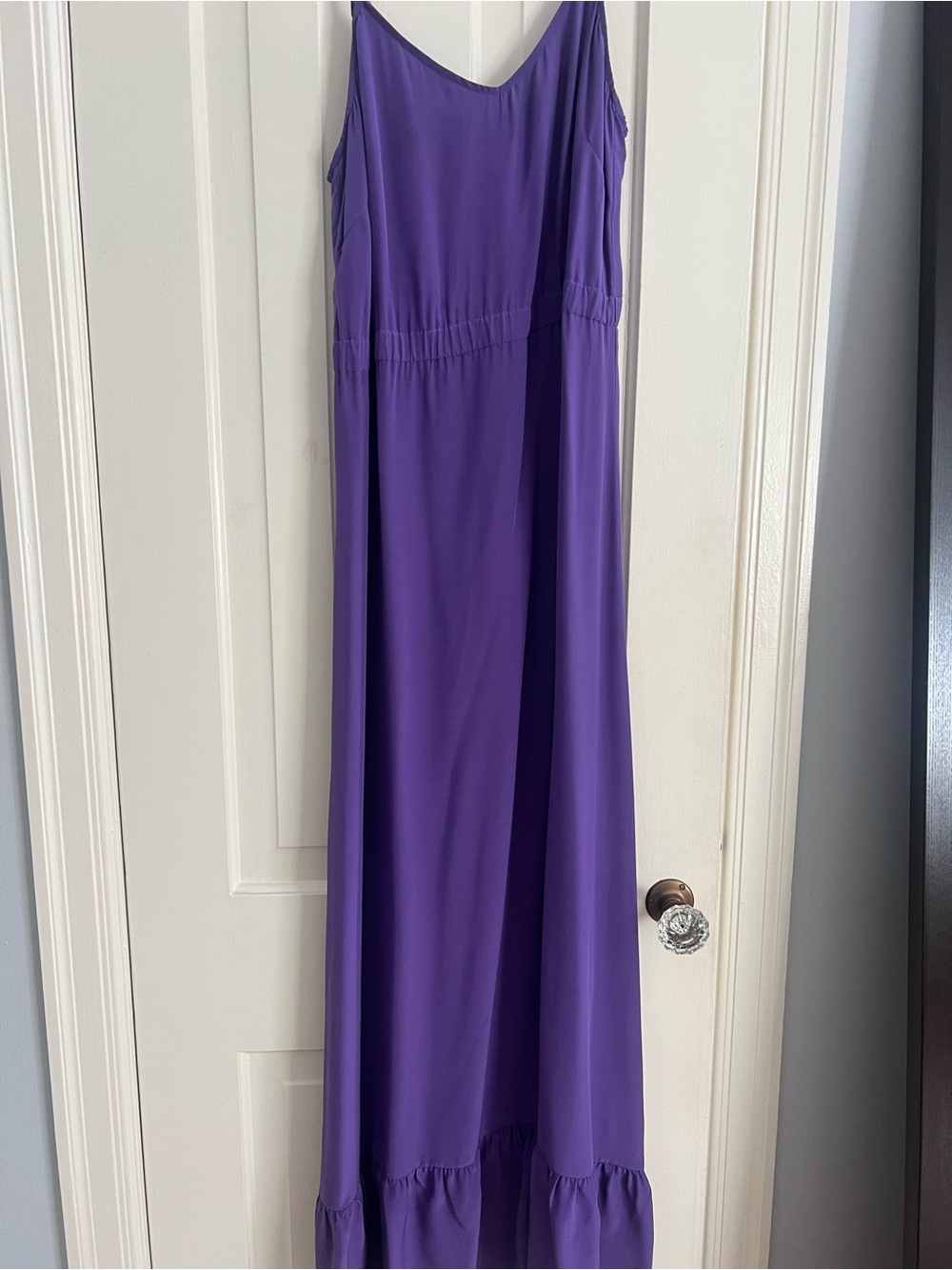 Twelfth Street by Cynthia Vincent Sleeveless Maxi Dress in Violet Purple